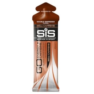 SIS Go Plus Caffeine 150mg Isotonic Energy Gel - 60ml Sachet - Double Espresso