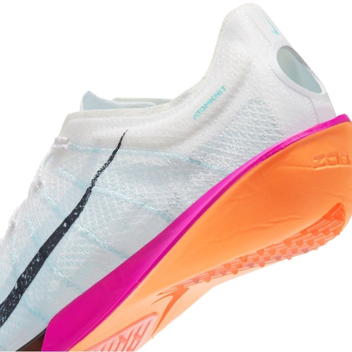 Nike Victory 2 - Unisex Mid Distance Track Spikes - White/Obsidian/Bright Crimson/Fire Pink