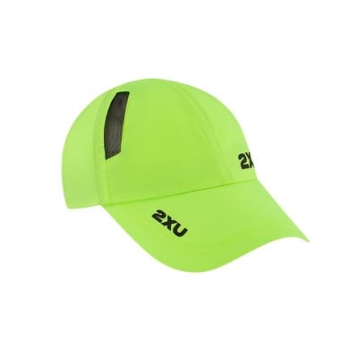 2XU Running Cap - Volt/Black