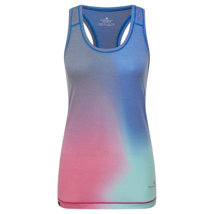 Ronhill Tech Womens Golden Hour  Running Tank Top - Exuberance Merge - image 3