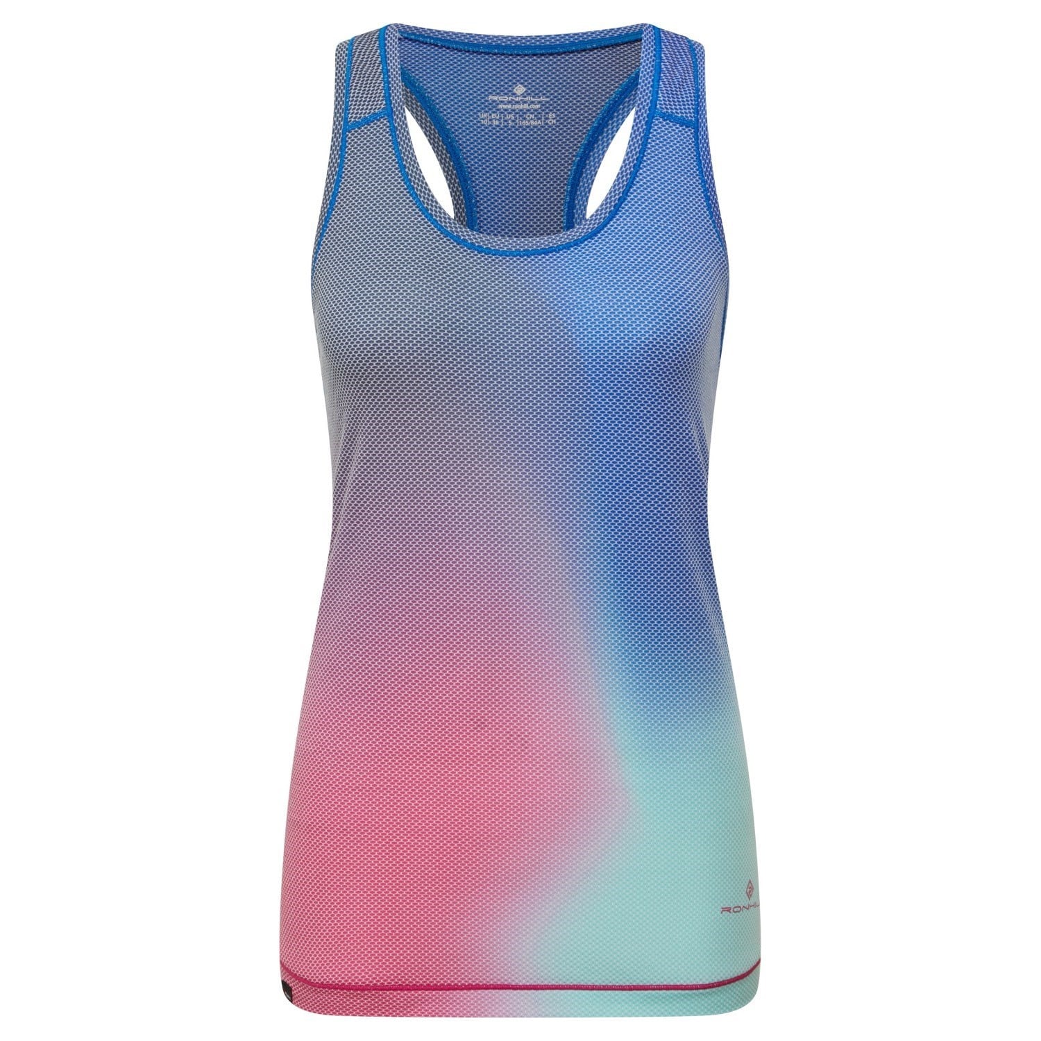 Ronhill Tech Womens Golden Hour  Running Tank Top - Exuberance Merge - image 3