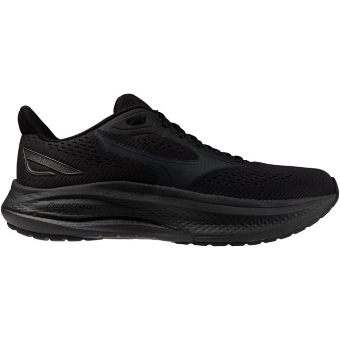 Mizuno Wave Inspire 22 - Mens Running Shoes - Black/Blacksand/Black