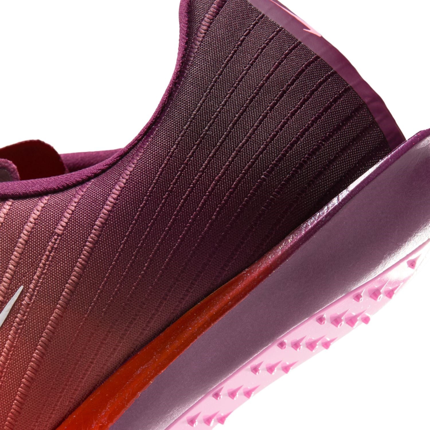 Nike Air Zoom Maxfly 2 - Unisex Track Sprint Spikes - Bordeaux/White/Bright Crimson - image 8