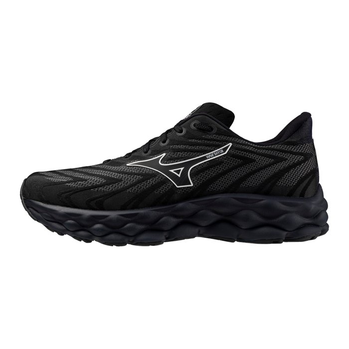 Mizuno Wave Sky 8 - Mens Running Shoes - Black/India Ink