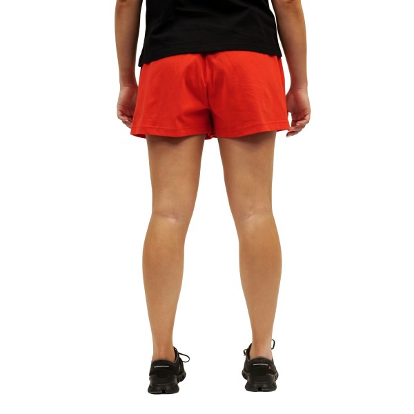 Champion C Logo Jersey High Waisted Womens Shorts - Red