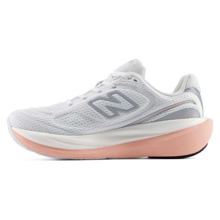 New Balance 1080v15 - Womens Running Shoes - White/Pink Lemonade - image 3
