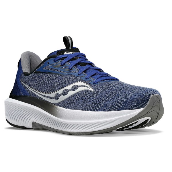 Saucony Echelon 9 - Mens Running Shoes - Indigo/Black