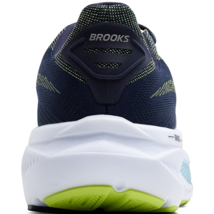 Brooks Ghost 17 - Mens Running Shoes - Peacoat/Lime/Blue