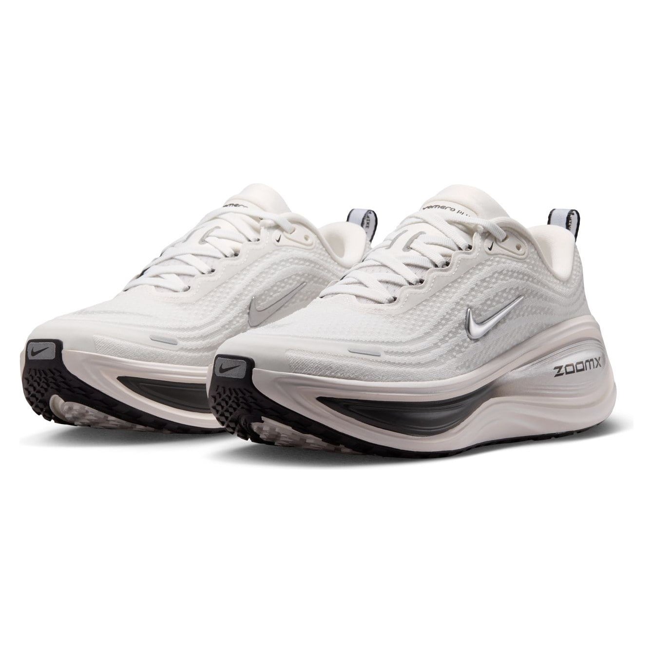 Nike Vomero Plus ESS - Womens Running Shoes - Summit White/Metallic Silver - image 6
