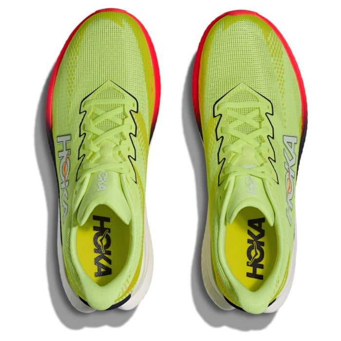Hoka Mach X 3 - Mens Running Shoes - Neon Yuzu/Squid Ink