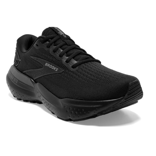 Brooks Glycerin GTS 21 - Womens Running Shoes - Black/Black/Ebony