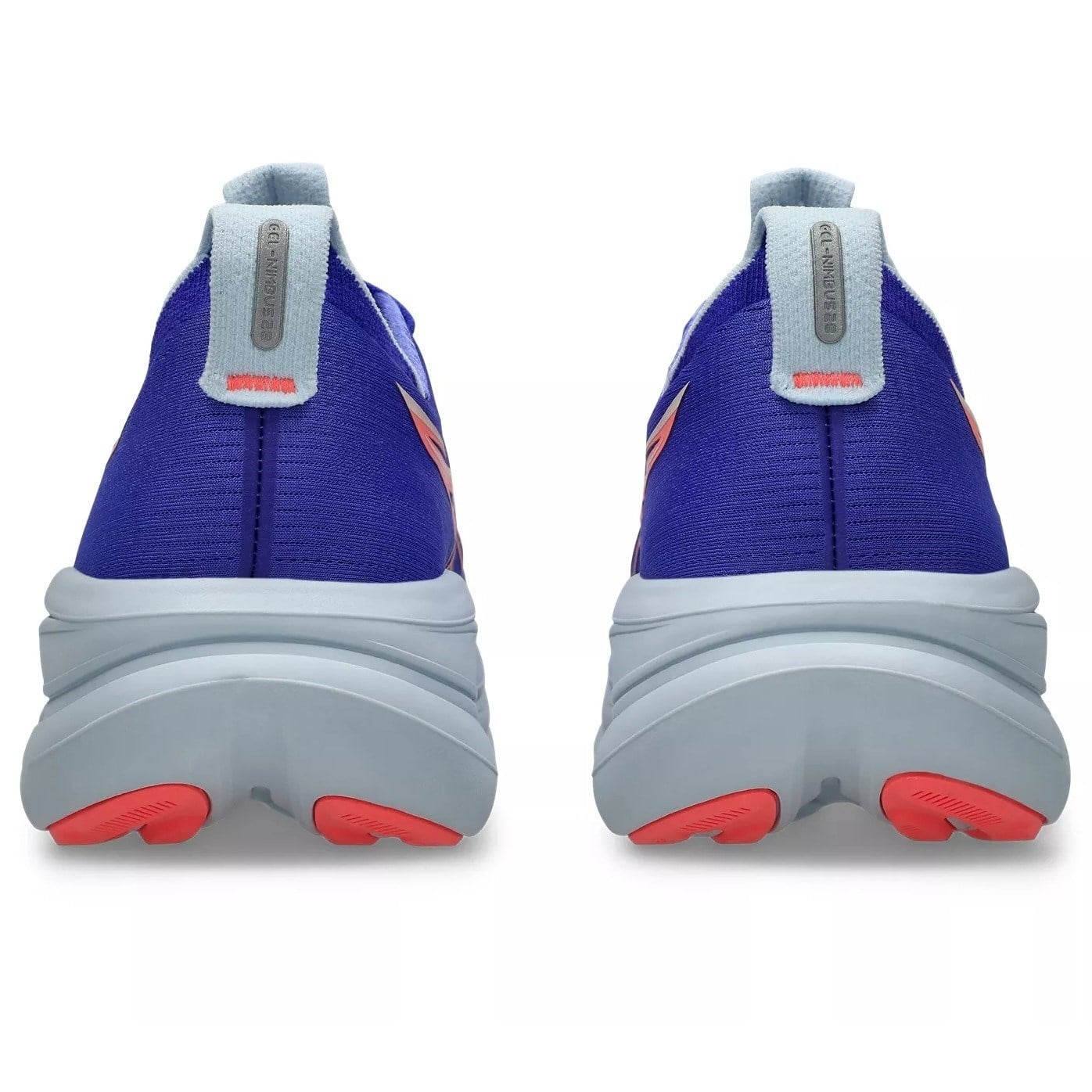 Asics Gel Nimbus 28 - Womens Running Shoes - Cobalt Burst/Sun Coral