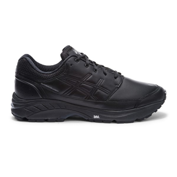 Asics Gel Foundation Workplace - Mens Work Shoes - Black/Onyx/Silver