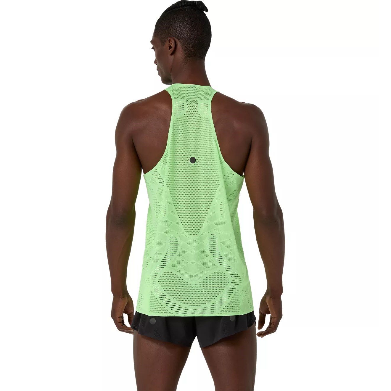 Asics MetaRun Mens Singlet - Illuminate Green