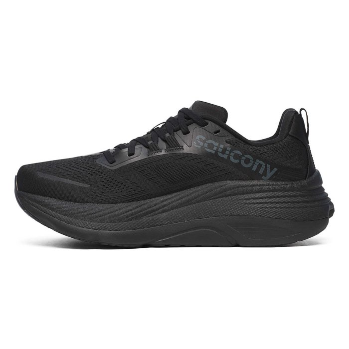 Saucony Hurricane 24 - Mens Running Shoes - Triple Black