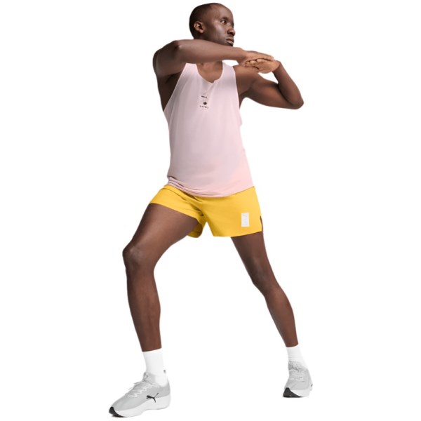 PUMA X SAYSKY Running Shorts - Mens - Archive Gold