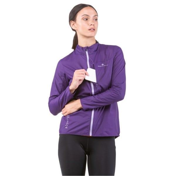 Ronhill Tech LTW Womens Running Jacket - Imperial / Ultraviolet