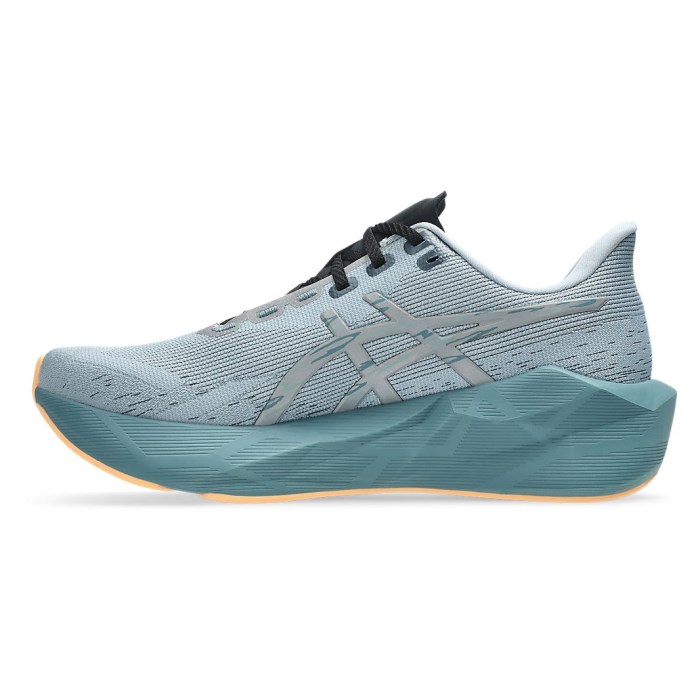 Asics Novablast 6 Lite-Show - Mens Running Shoes - Lite Show/Orange Glow - image 3