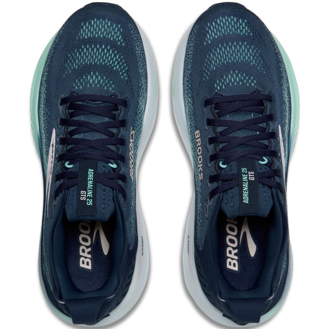 Brooks Adrenaline GTS 25 - Womens Running Shoes - Spellbound/Yucca/Pink