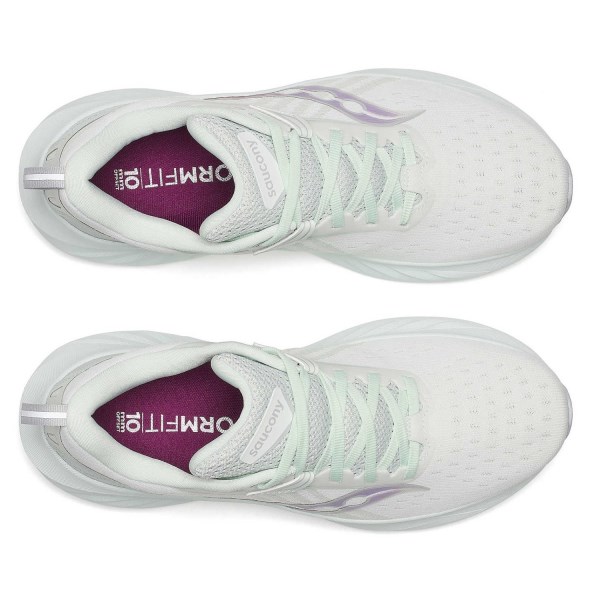 Saucony Triumph 22 - Womens Running Shoes - White/Foam