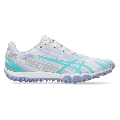 Asics Gel Firestorm 5 - Kids Racing Waffles - White/Ice Mint