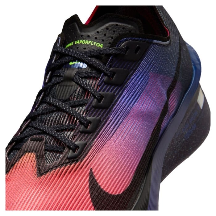 Nike ZoomX Vaporfly 4 - Womens Racing Shoes - Dark Obsidian/Black/Purple Dynasty