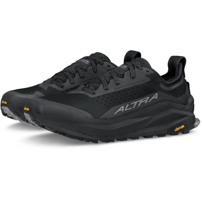 Altra Olympus 6 - Mens Trail Running Shoes - Black/Black