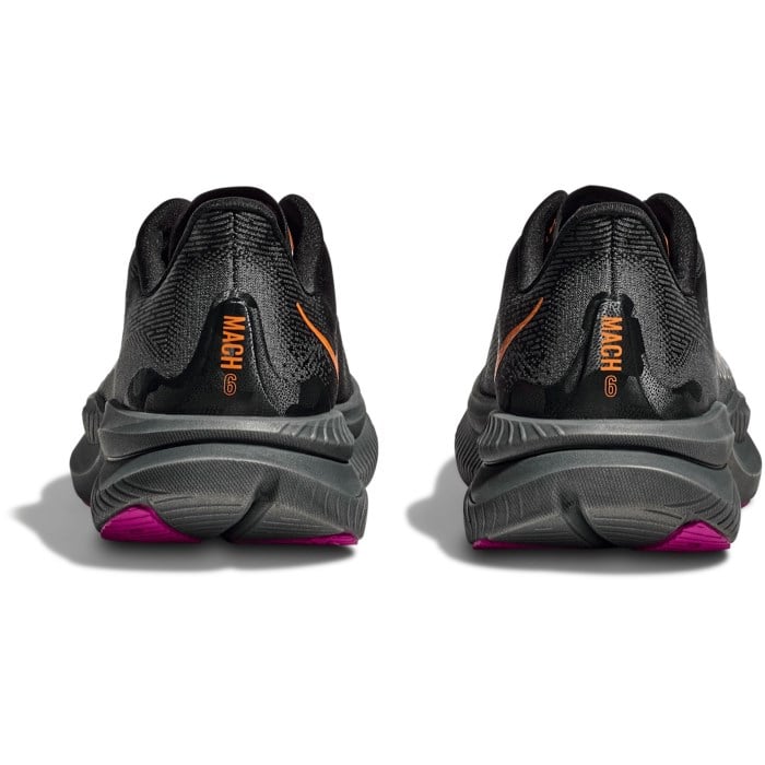 Hoka Mach 6 - Womens Running Shoes - Black/Fuchsia