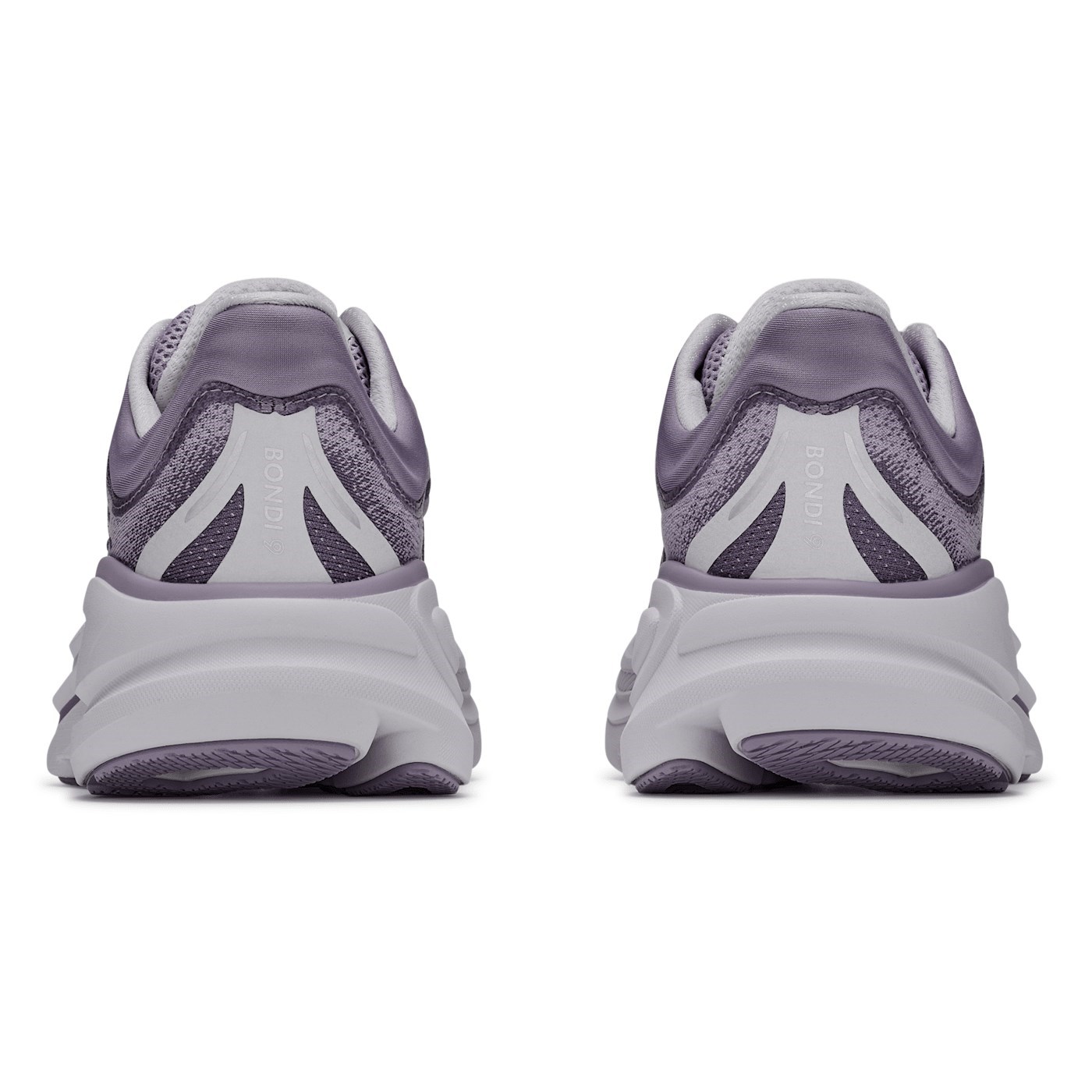 Hoka Bondi 9 - Womens Running Shoes - Mellow Lilac/Purple Fog - image 4