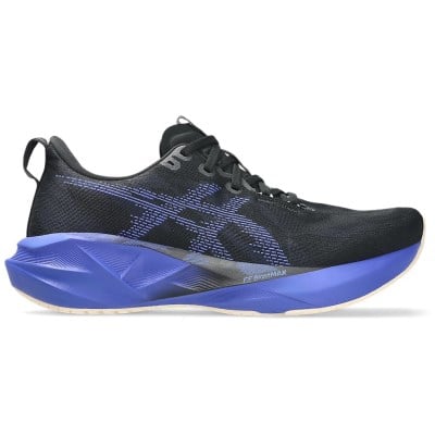 Asics Novablast 5 - Mens Running Shoes - Black/Cobalt Burst