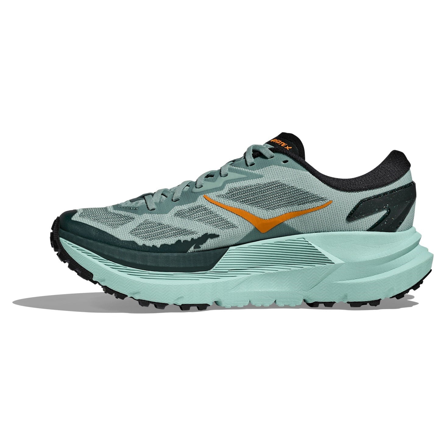 Hoka Mafate X - Mens Trail Running Shoes - Sage/Rosemary