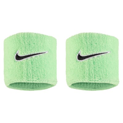 Nike Swoosh Wristbands - 2 Pack - Cucumber Calm/White/Black