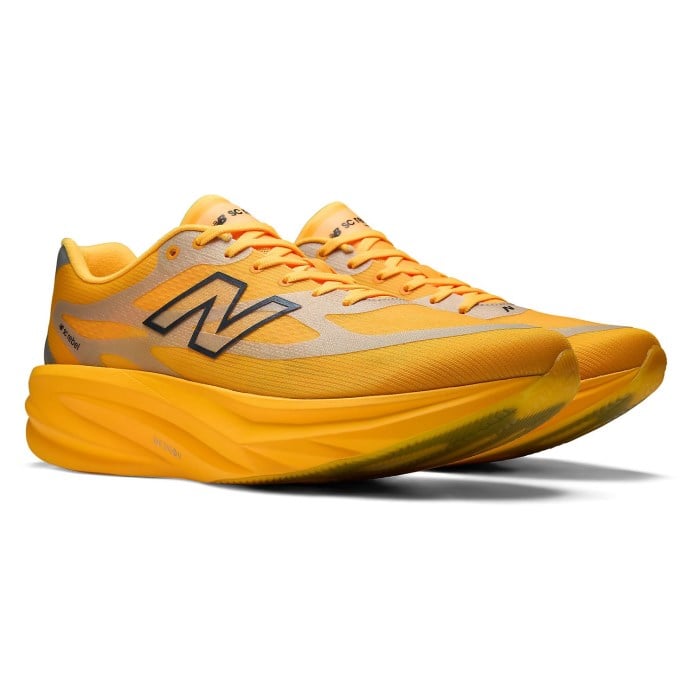 New Balance SuperComp Rebel - Mens Running Shoes - Satsuma Orange/Silver Metallic - image 2