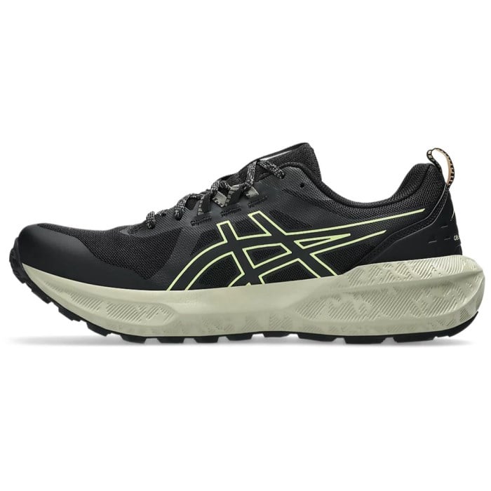 Asics Gel Sonoma 8 - Mens Trail Running Shoes - Black/Lime Green