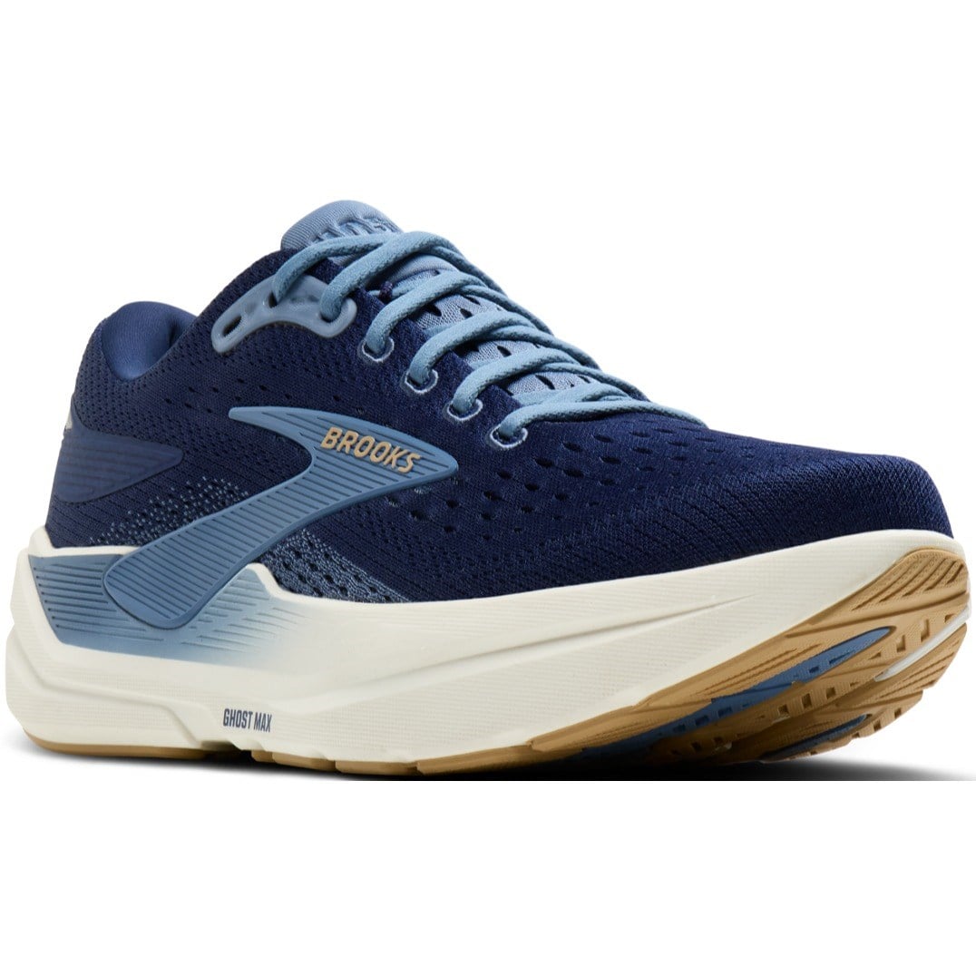 Brooks Ghost Max 3 - Mens Running Shoes - Blue/Starfish/Moonlight