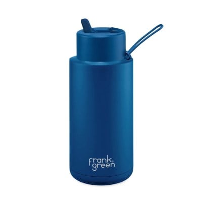 Frank Green Ceramic Reusable Straw Lid 1L Bottle