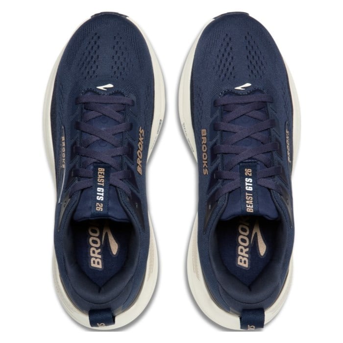 Brooks Beast GTS 26 - Mens Running Shoes - Peacoat/Indigo/Portabella