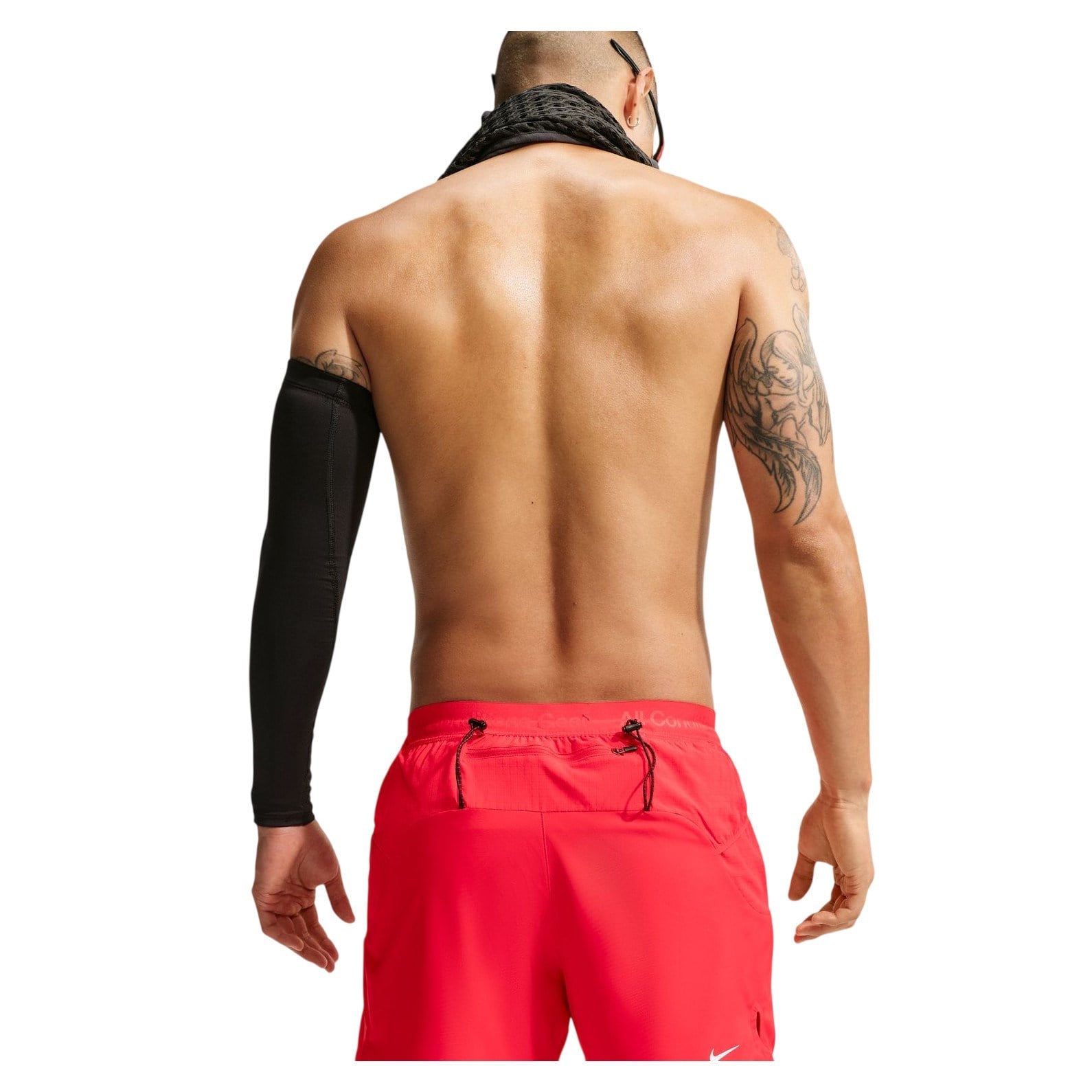 Nike ACG Second Sunrise 5 Inch Mens Brief-Lined Running Shorts - Light Crimson/Summit White - image 2