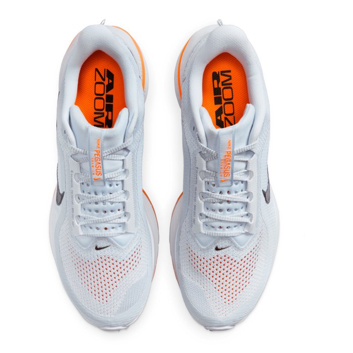 Nike Pegasus Premium - Mens Running Shoes - Football Grey/Multi Colour/Total Orange