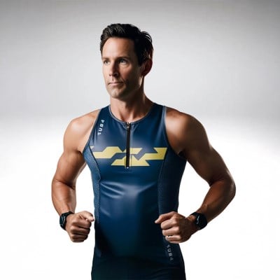 Sub4 Endurance Brevett Mens Triathlon Singlet