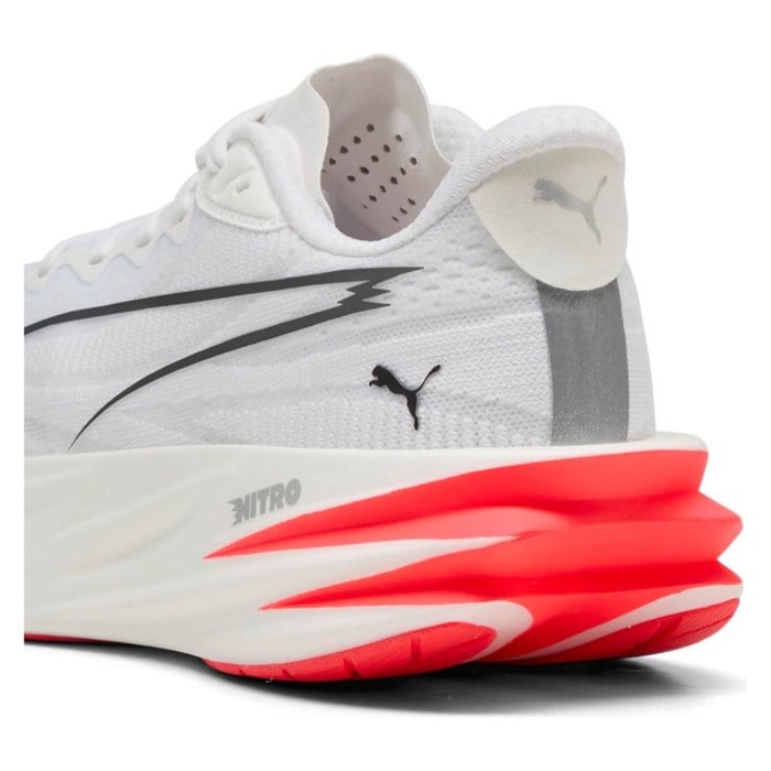Puma Deviate Pure Nitro - Womens Running Shoes - White/Ultra Red - image 4