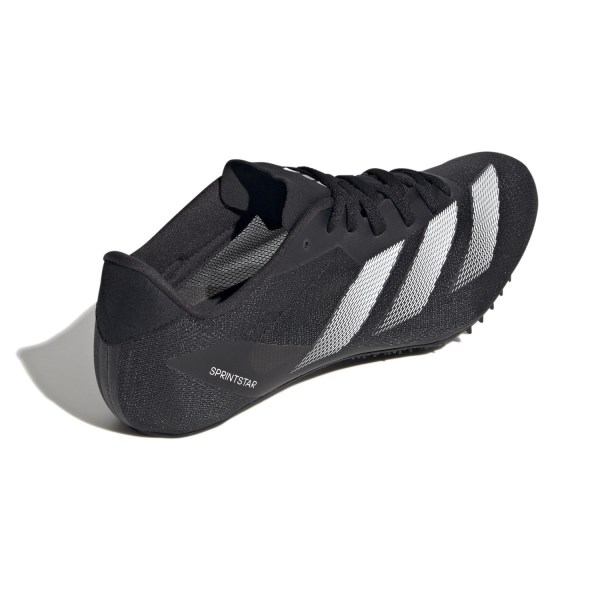 Adidas Sprintstar - Unisex Track Sprint Spikes - Core Black/Zeor Metallic/White