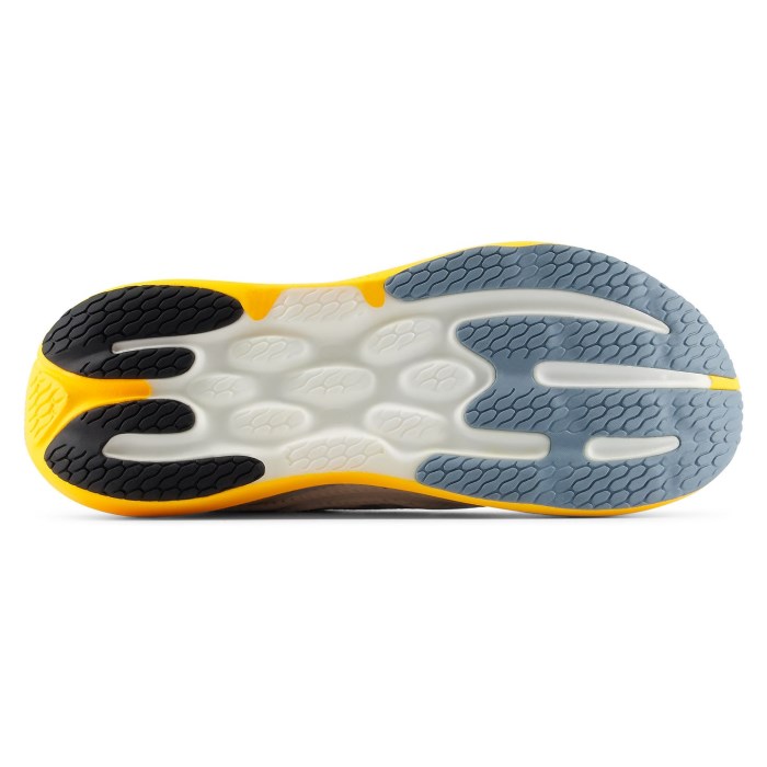New Balance 1080v15 - Mens Running Shoes - White/Satsuma Orange - image 5