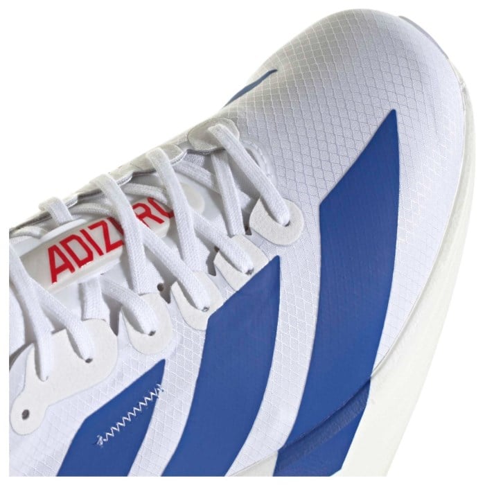 adidas Adizero Adios Pro 4 - Mens Racing Shoes - Cloud White/Team Royal Blue/Pure Ruby