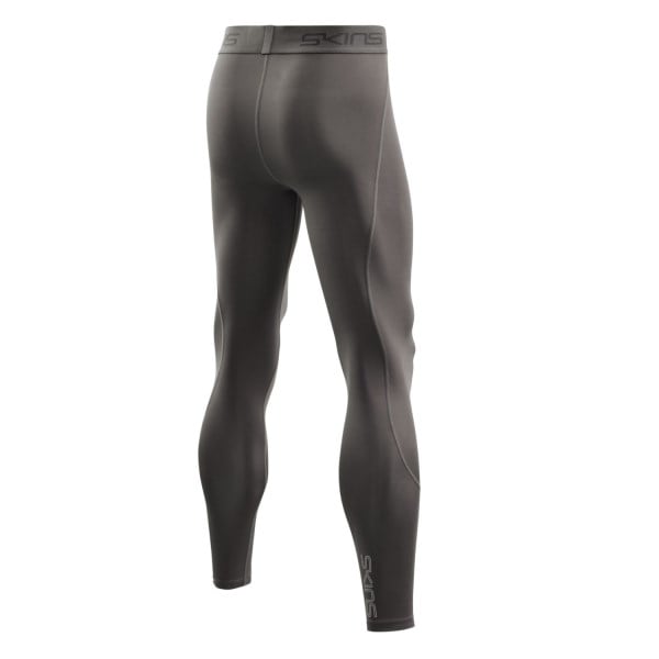 Skins Series-2 Mens Compression Long Tights - Charcoal