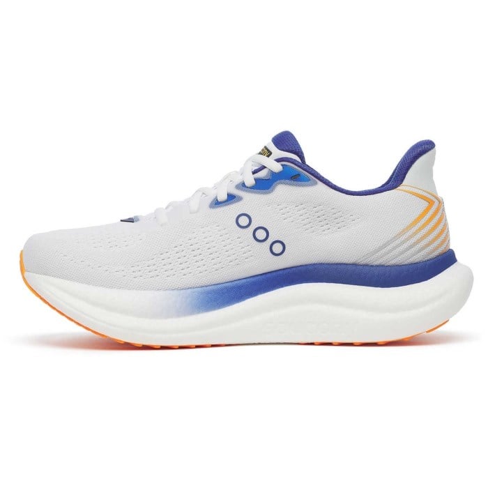 Saucony Triumph 23 - Mens Running Shoes - White/Azurite