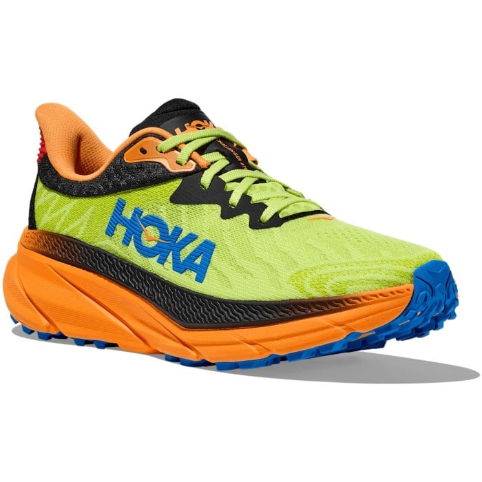 Hoka Challenger ATR 7 - Mens Trail Running Shoes - Black/Lettuce