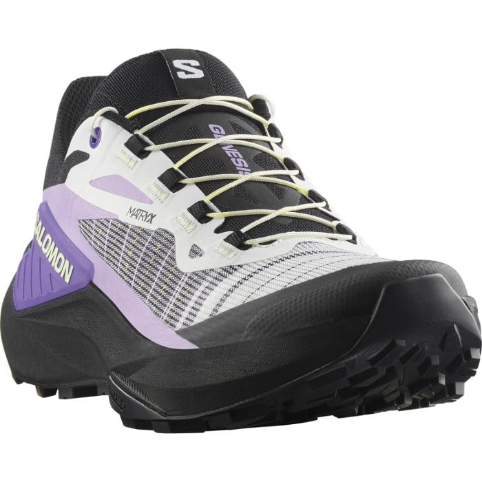 Salomon Genesis - Womens Trail Running Shoes - Fusion Coral/Tender Peach/Black