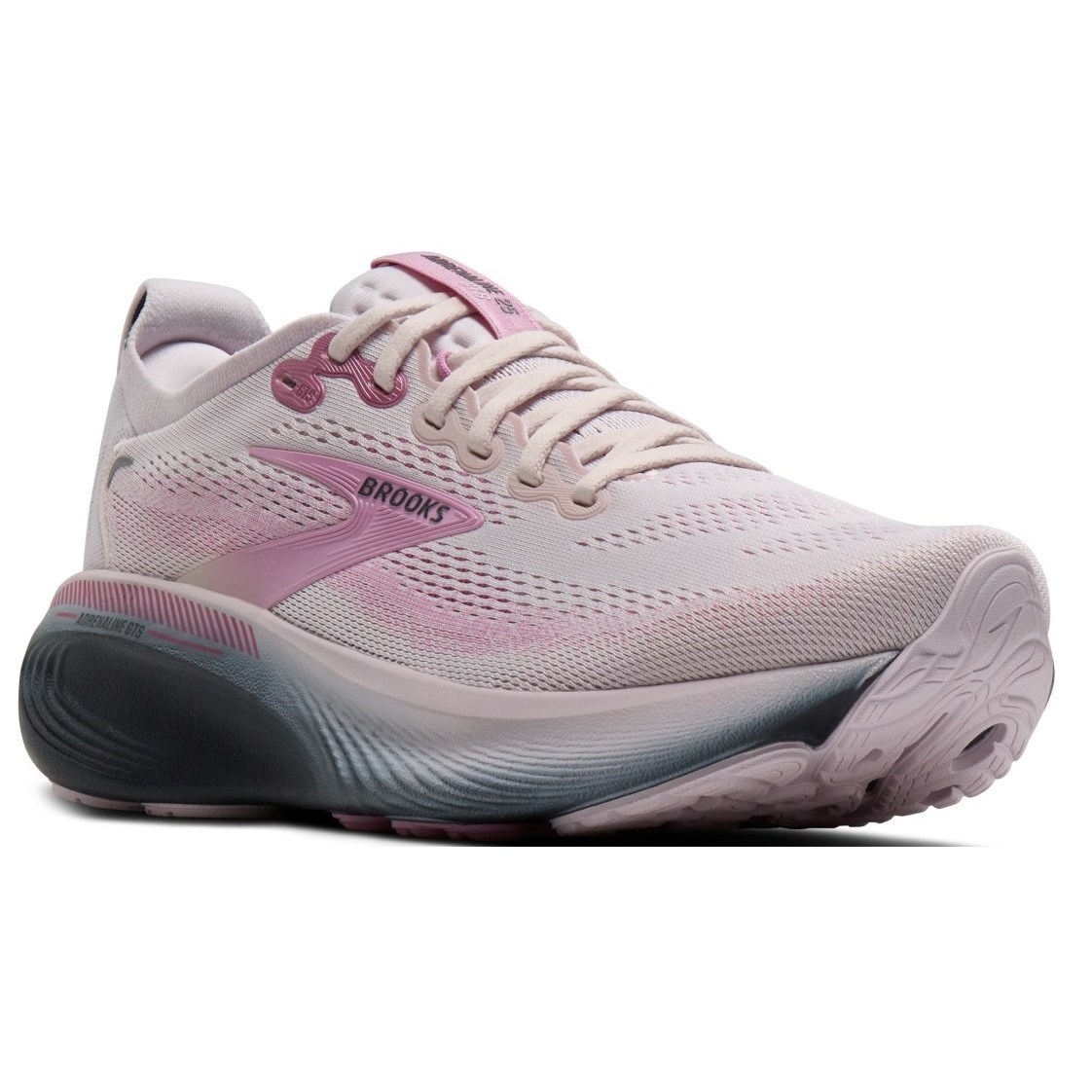 Brooks Adrenaline GTS 25 - Womens Running Shoes - Mauve/Ebony/Pink - image 6