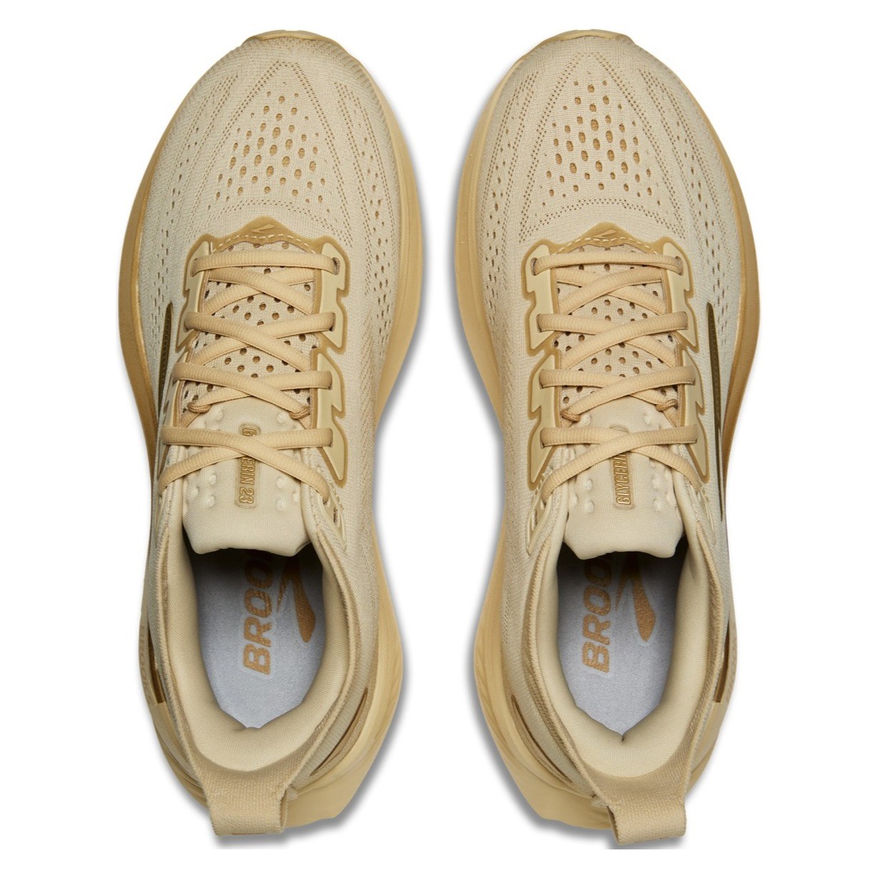 Brooks Glycerin 23 - Womens Running Shoes - Wood Ash/Bronze/Clear - image 3
